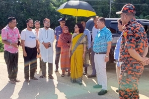  ওসমানীনগরে দুর্ঘটনায় নিহত ৯: ঘটনাস্থলে জেলা প্রশাসনের তদন্ত কমিটি