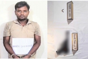  বড়লেখায় বিদেশি অস্ত্র ও ইয়াবাসহ ভারতীয় নাগরিক আটক