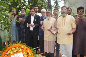 বঙ্গবীর ওসমানীর ১০৮ তম জন্মবার্ষিকী উপলক্ষে জাতীয় জনতা পার্টির শ্রদ্ধাঞ্জলি অর্পণ
