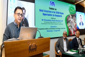 হালাল অর্থনীতি হতে পারে নতুন সম্ভাবনার অন্যতম বড় ক্ষেত্র : খন্দকার মুক্তাদির