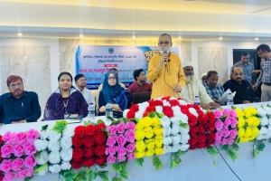 কুলাউড়া পৌরসভা মেধাবৃত্তি অনুষ্ঠানে এমপি শওকতুল ইসলাম 