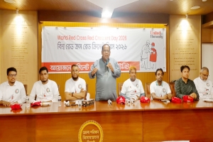 আর্তমানবতার সেবায় রেড ক্রিসেন্ট সোসাইটি বিশ্বজুড়ে আস্থার প্রতীক: আবুল কাহের চৌধুরী শামীম