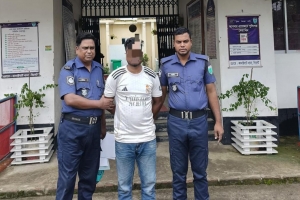 কানাইঘাটে পুলিশের অভিযানে সাজাপ্রাপ্ত আসামি সুমন গ্রেফতার 