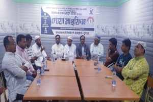 কুয়েত প্রবাসী  সাংবাদিক সেলিম হাওলাদারের পিতার রুহের মাগফেরাত কামনায় দোয়া মাহফিল