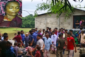 গোয়াইনঘাটে কিশোরীকে অপহরনের চেষ্টা - বাঁধা দেওয়ায় বৃদ্ধা খুন