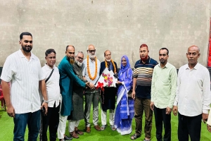 নজরুল ইসলাম চৌধুরী সাবুল ও সৈয়দ বাবুল হোসেনকে ২৪নং ওয়ার্ড বিএনপির উদ্যোগে সংবর্ধনা প্রদান