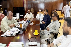 সিসিক প্রশাসকের সাথে জেলা ও মহানগর জামায়াতের মতবিনিময়