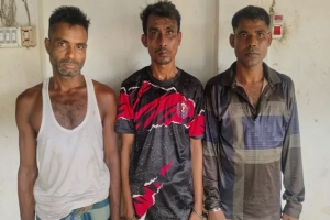 তাহিরপুরে ইয়াবাসহ ৩ জন আটক