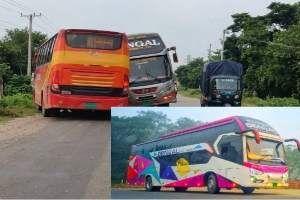 ওসমানীনগরে সড়ক দুর্ঘটনা : দুই বাস চালকের বিরুদ্ধে মামলা
