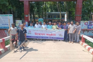 ডেঙ্গু প্রতিরোধে জকিগঞ্জ উপজেলা প্রশাসনের পরিস্কার পরিচ্ছন্নতা কার্যক্রমের উদ্বোধন 