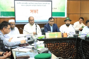 সম্মিলিত উদ্যোগে খাল খনন ও বৃক্ষরোপণ কর্মসূচি সফল করতে হবে : সিসিক প্রশাসক  