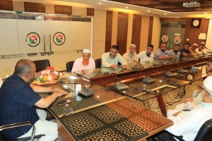 সিসিক প্রশাসকের সঙ্গে হাসান মার্কেট দোকান মালিক সমিতির সৌজন্য সাক্ষাৎ