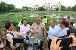 হারানো সৌন্দর্য ফিরে পাচ্ছে নগরীর আরেকটি জলাশয় 