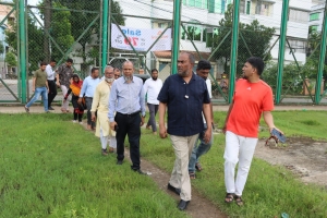 সংস্কার করে উন্মুক্ত করা হবে উপশহর ‘সি’ ব্লকের খেলার মাঠ
