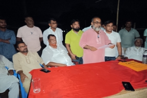 গোবিন্দগঞ্জের পশুর হাট নিয়ে ইজারাদারের পক্ষে সংবাদ সম্মেলন