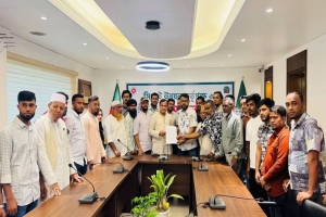শিশু-কিশোরদের শারীরিক ও মানসিক বিকাশে খেলার মাঠ অপরিহার্য: সিউক চেয়ারম্যান কয়েস লোদী