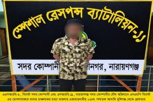 মোগলাবাজারের আলোচিত ওয়াতির খুন: এএসআরবি এর অভিযানে মুন্সিগঞ্জে ধরা পড়ল সাহাব